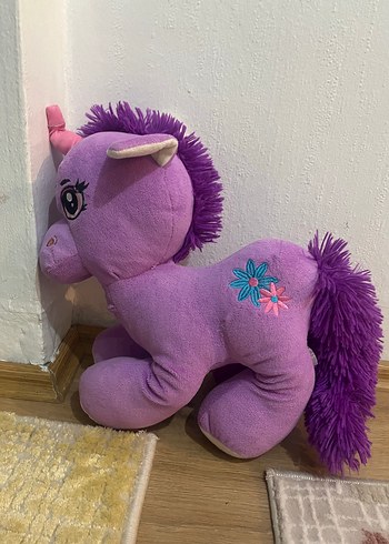 Diğer Mor Renkli Peluş Unicorn Oyuncak