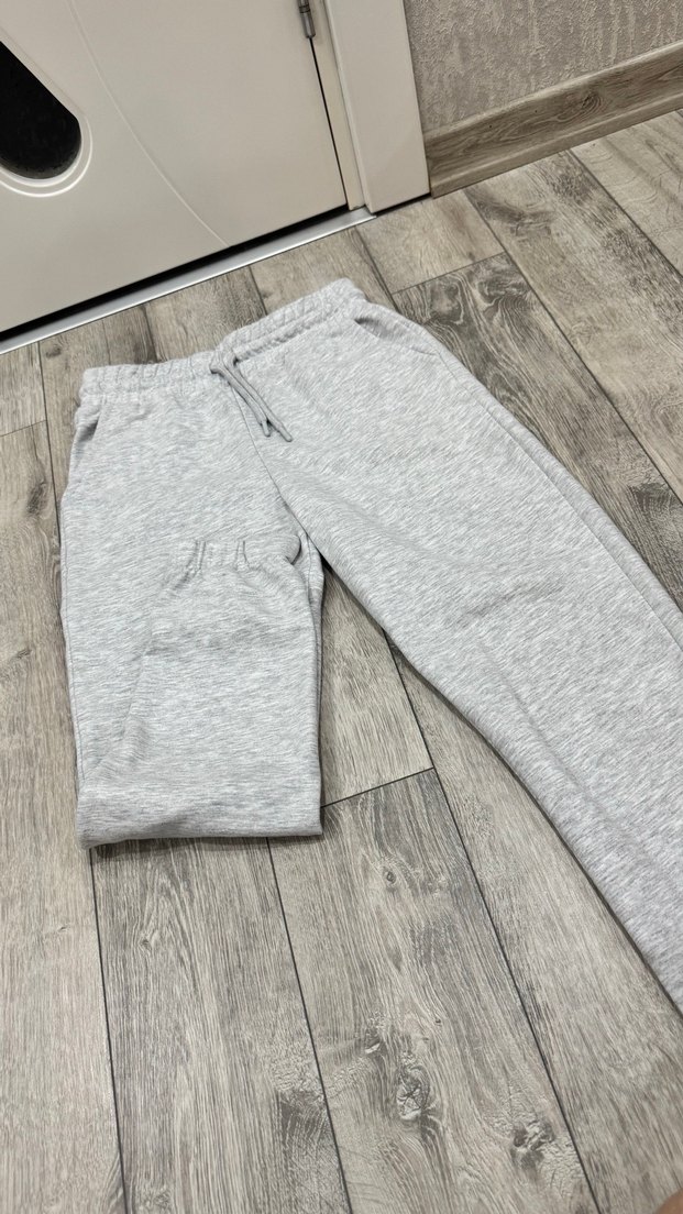 Gri Kadın Rahat Kesim Eşofman Altı - Görsel 2