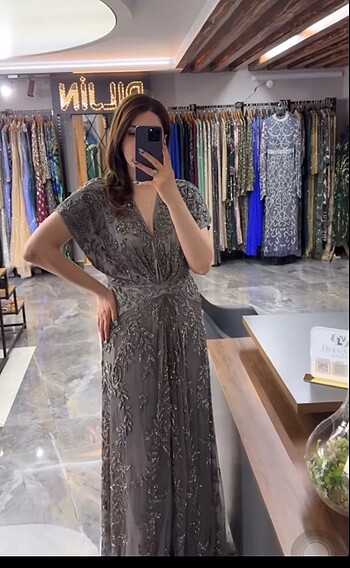 İTHAL GÜMÜŞ TAŞLI ABİYE