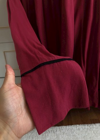 Trendyol & Milla Bordo Kadın Uzun Kollu Pijama Takımı