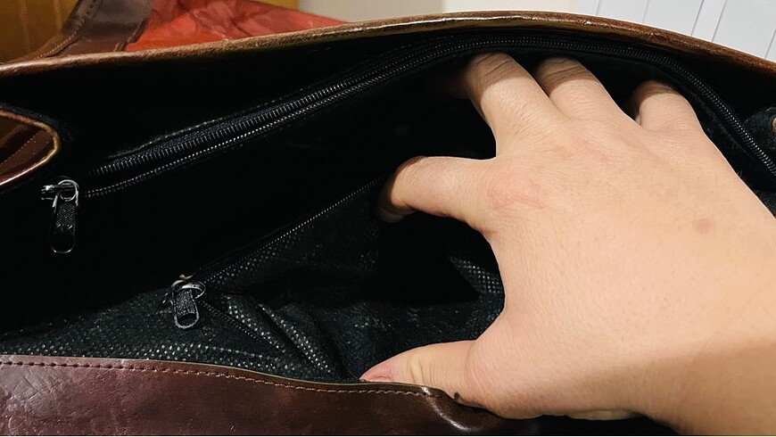 Hakiki Yılan Derisi MC Marka Vintage Bayan Çanta - Görsel 8