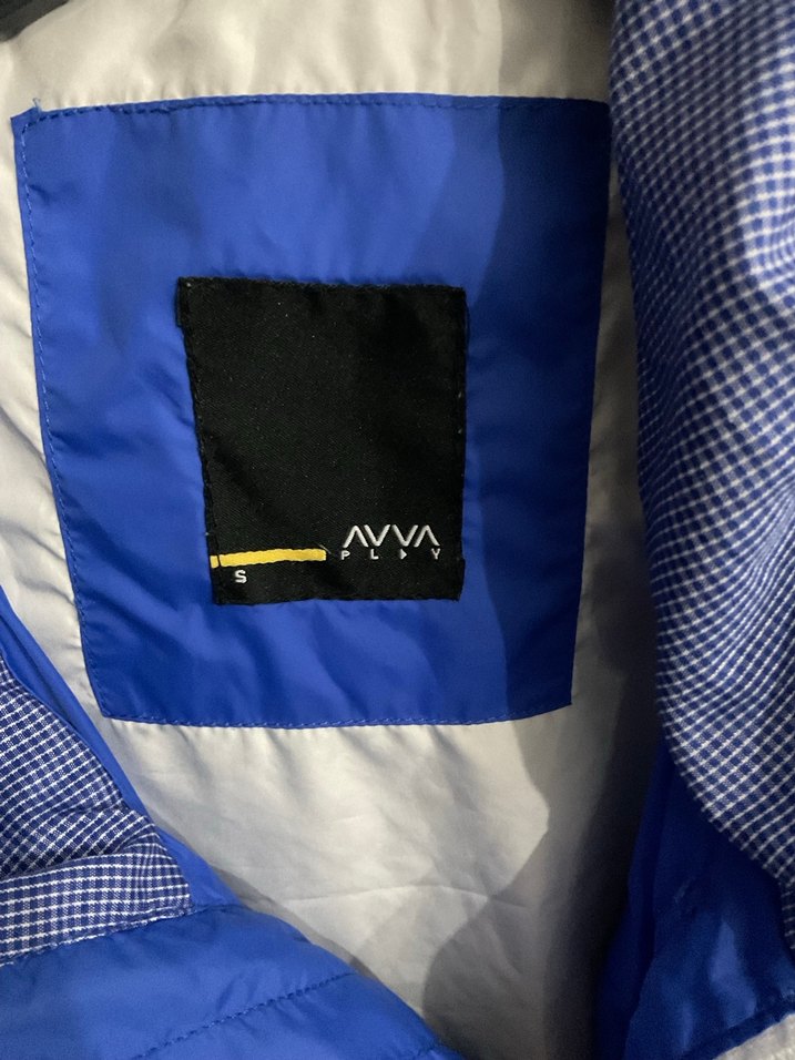 Düğmeli Parlak Mavi Yağmurluk - Görsel 2