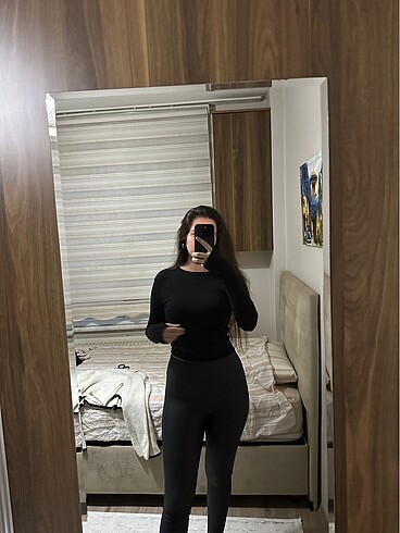 m Beden Parmak geçirmeli bluz
