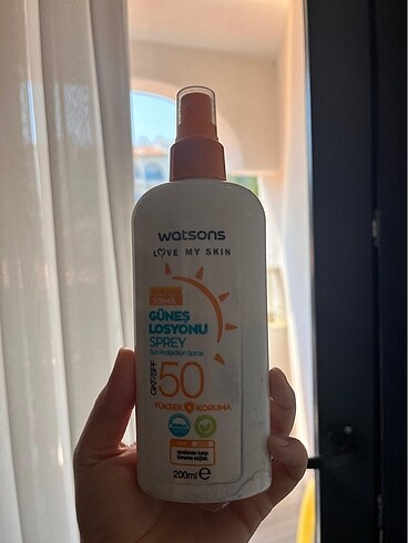 Watsons güneş kremi