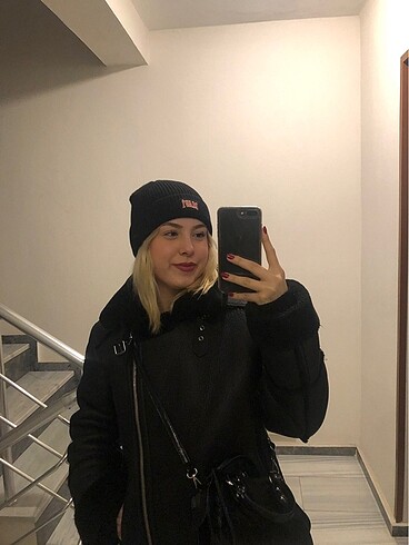 Stradivarius Kürklü Kaban