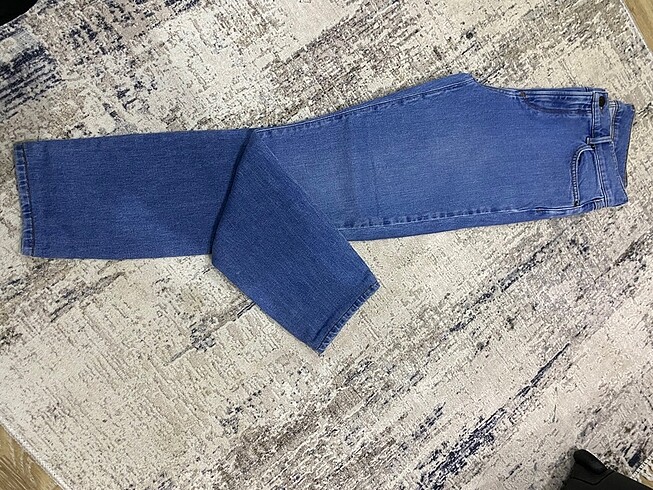 38 Beden Mavi orta skinny jean pantolon