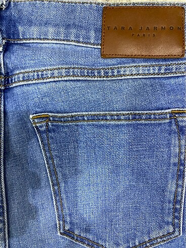 Mavi orta skinny jean pantolon