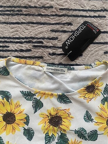 Topshop sırtı açık crop