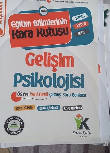  6 tane kpss eğitim bilimleri 