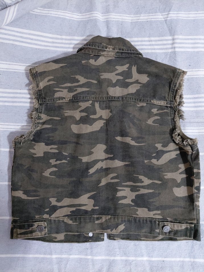 Jean yelek - Görsel 2