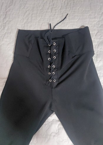 korse detaylı tayt - Görsel 2