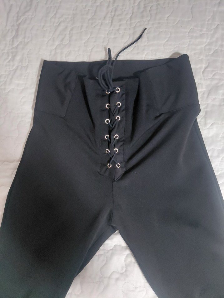 korse detaylı tayt - Görsel 2