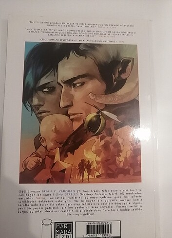 Beden Renk Brian K. Vaughan, Fiona Staples - Saga (Birinci Cilt)