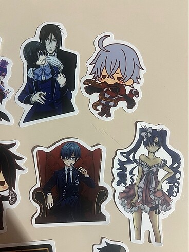 Beden BLACK BUTLER ANİME STICKER SETİ