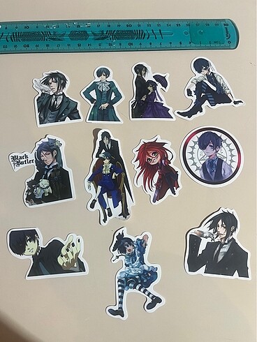 BLACK BUTLER ANİME STICKER SETİ