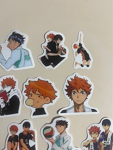 Beden HAİKYUU STICKER SETİ