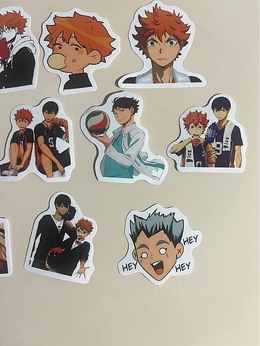 Beden Renk HAİKYUU STICKER SETİ
