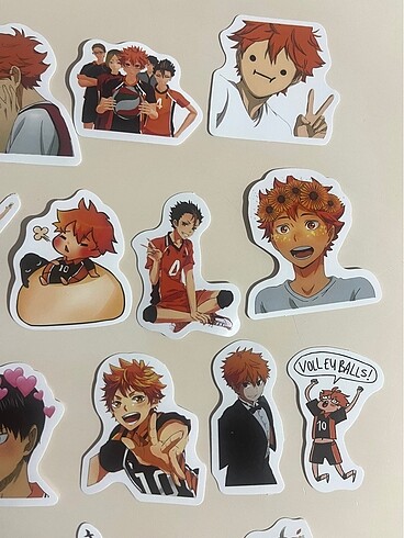 Beden HAİKYUU STICKER SETİ