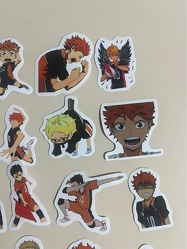 Beden HAİKYUU STICKER SETİ
