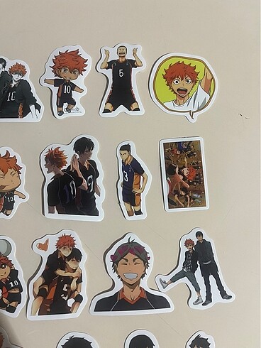 Beden HAİKYUU STICKER SETİ