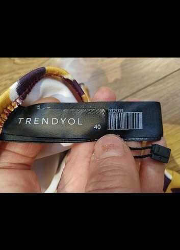 Sarılı kahveli mayokini 40 beden 0 dır - Görsel 11