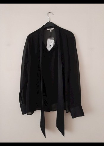 Fularlı gömlek - Görsel 3