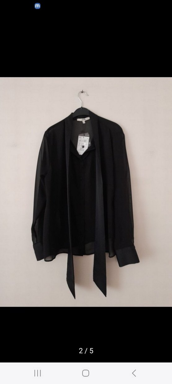 Fularlı gömlek - Görsel 3