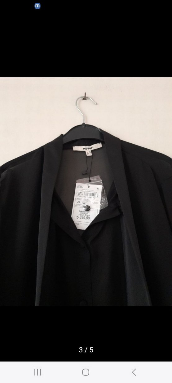 Fularlı gömlek - Görsel 2