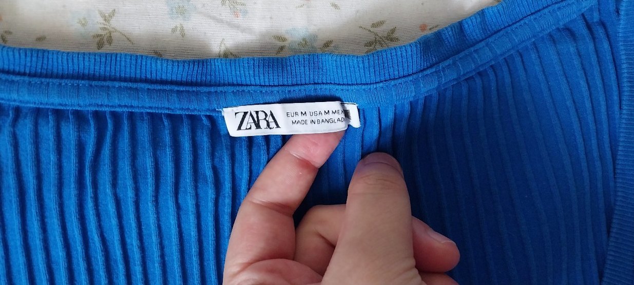 Zara fitilli bluz - Görsel 2