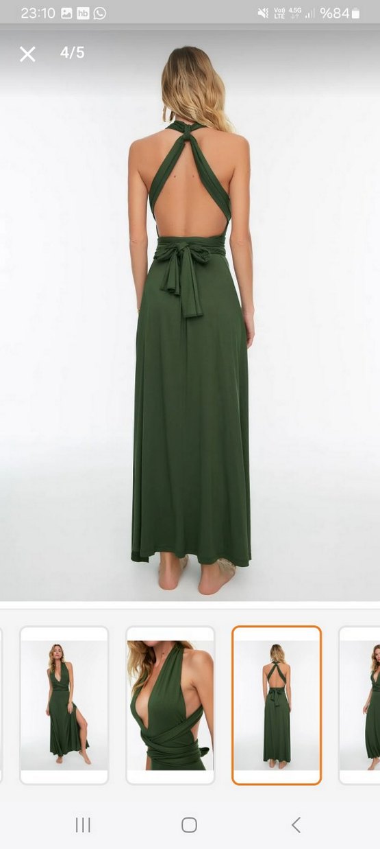 Trendyolmilla plaj elbisesi - Görsel 2