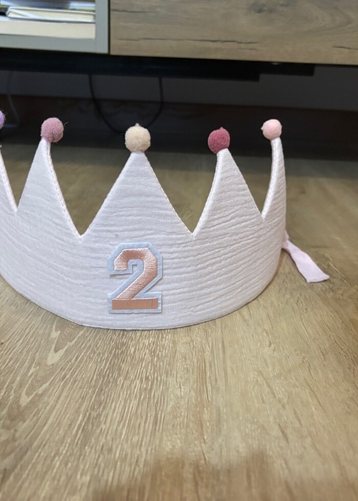 2 yaş doğum günü tacı - Görsel 2