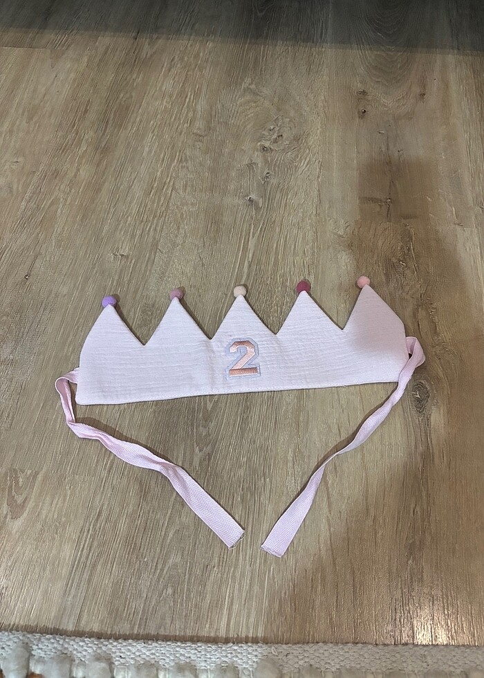 2 yaş doğum günü tacı - Görsel 4