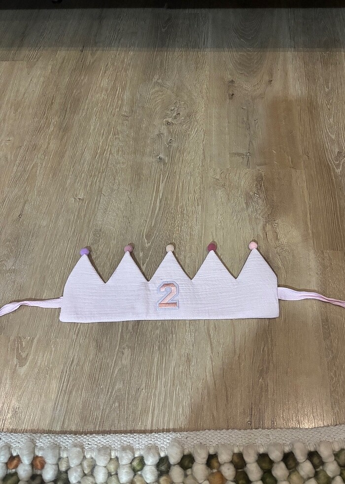 2 yaş doğum günü tacı - Görsel 5