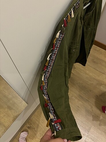 Zara Zara model ince parka