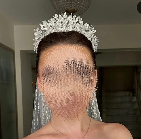 Gelin nikah/nişan tacı