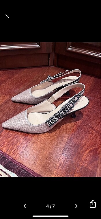38 Beden ten rengi Renk Dior slingback J?adore
