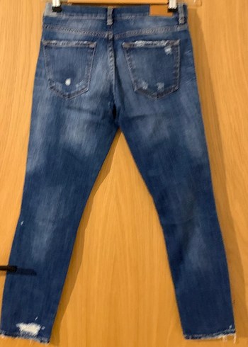 34 Beden mavi Renk Kadın Kot Pantolon