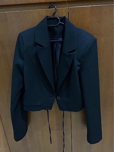 Crop Blazer Ceket