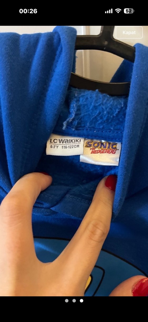 Kapişonlu sweatshirt - Görsel 3