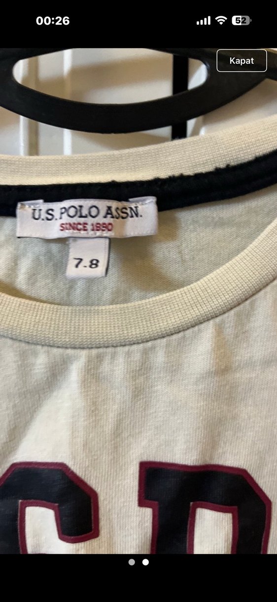 Uzun Kollu Beyaz Kız Sweatshirt - Görsel 2