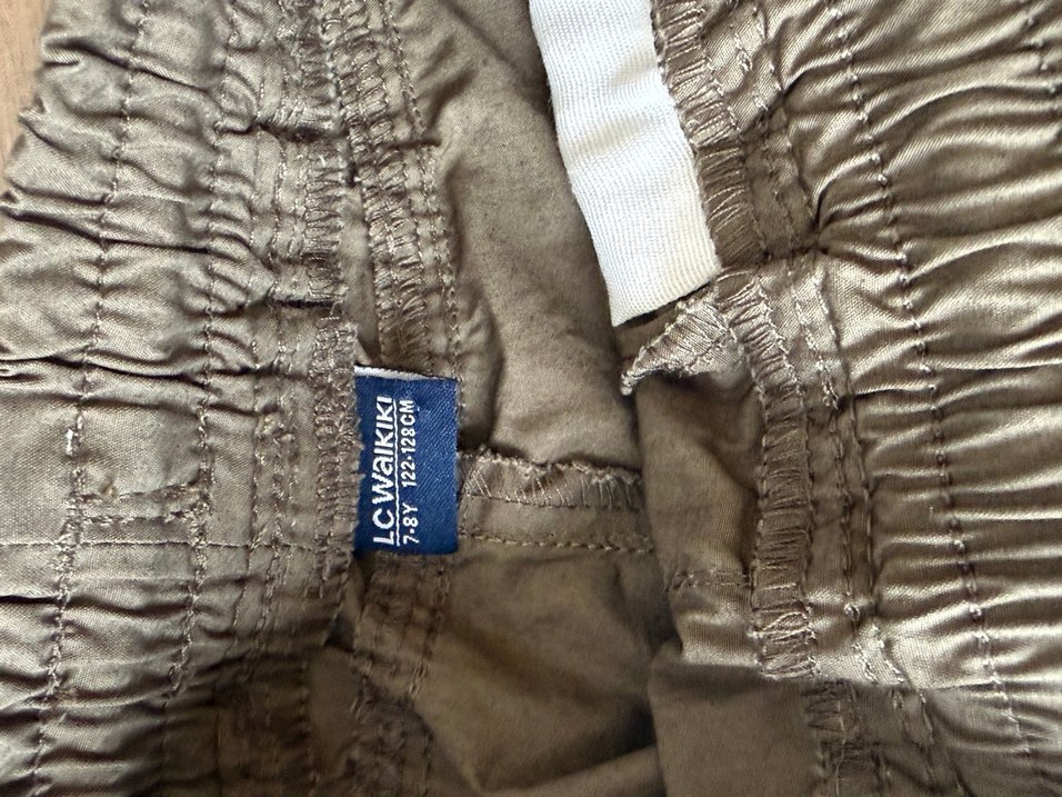 Haki erkek çocuk kargo Pantolon - Görsel 2