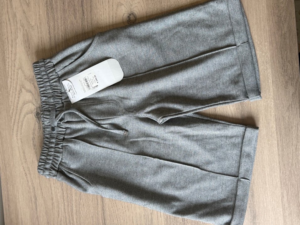 Gri erkek çocuk şort - Görsel 2