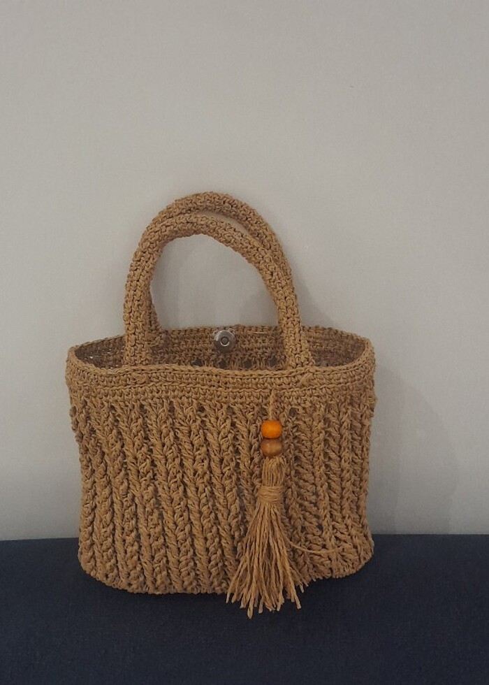 KAĞIT İP EL ÇANTASI - Görsel 3