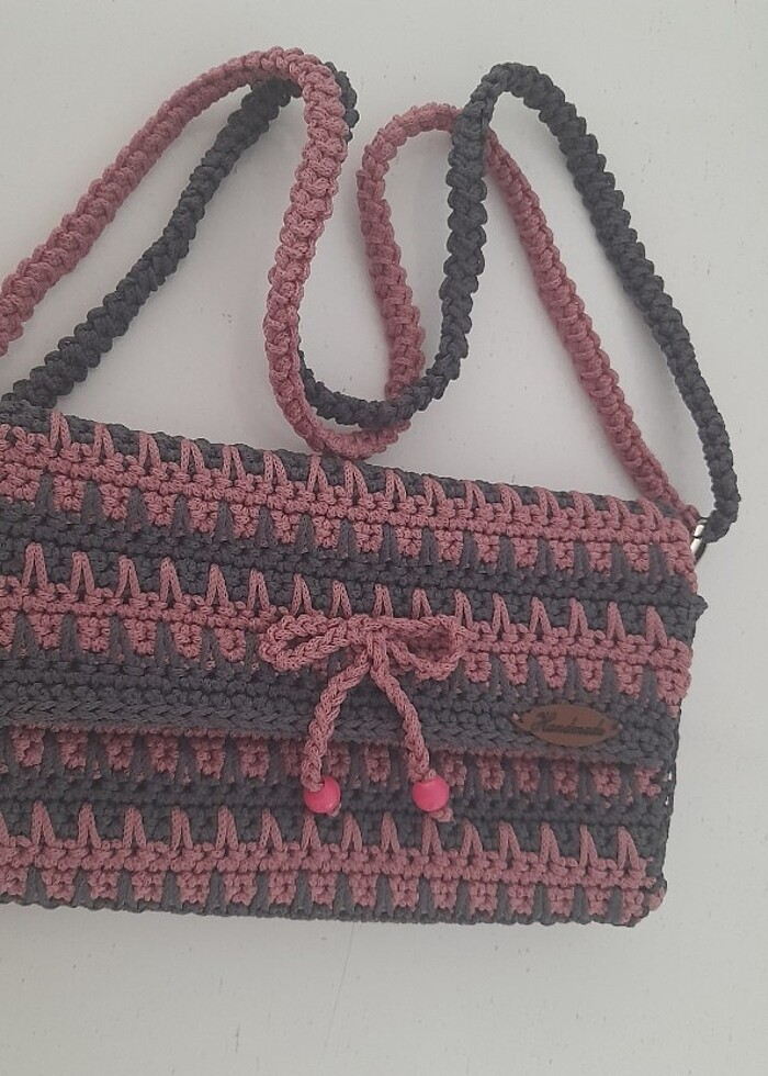 ÖRGÜ KOL ÇANTASI - Görsel 2