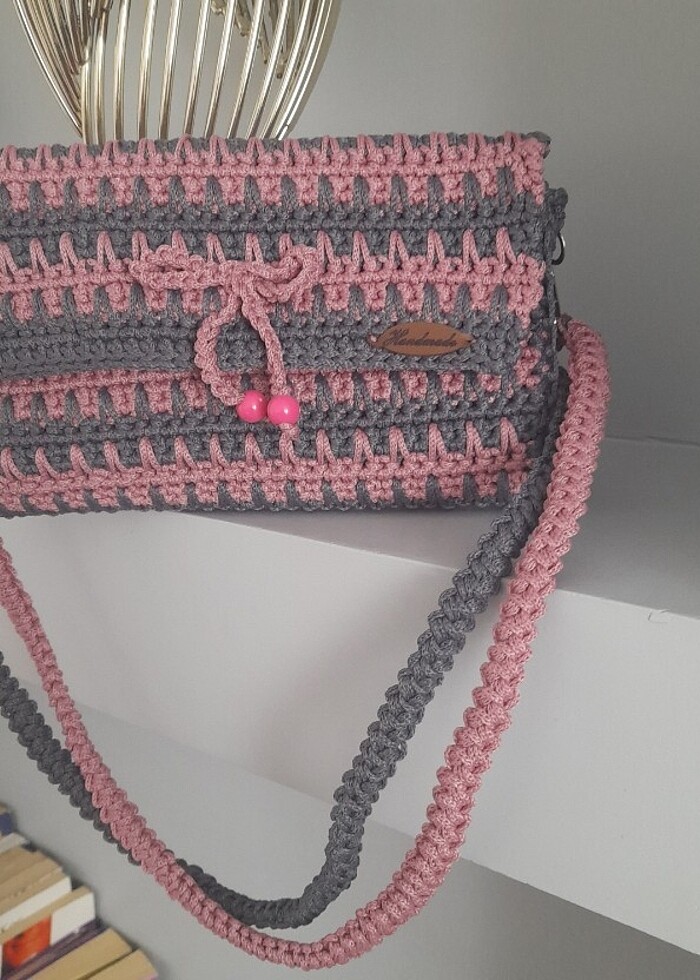 ÖRGÜ KOL ÇANTASI - Görsel 4