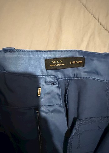 Düğmeli, Midi Boy, kadın saten takım - Görsel 6