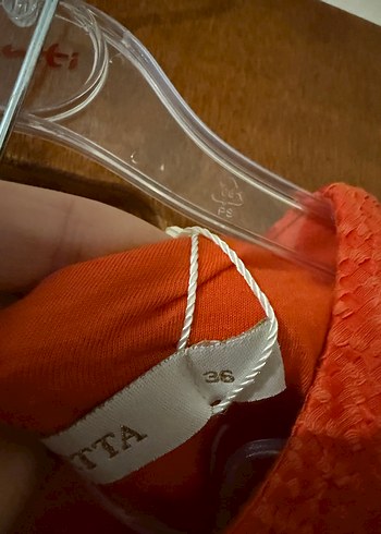 Kısa Kollu Kırmızı Mini Elbise - Görsel 3