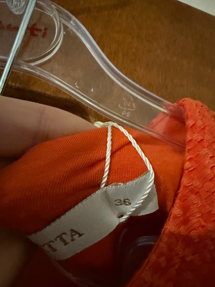 Kısa Kollu Kırmızı Mini Elbise - Görsel 3