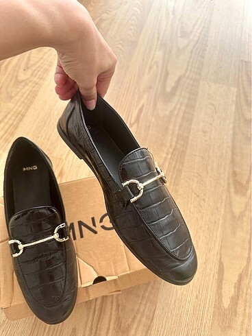 37 Beden Mango Loafer/Oxford Ayakkabı