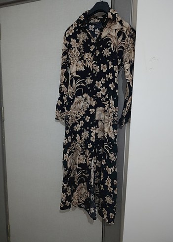 Bohem Uzun Kollu elbise - Görsel 2